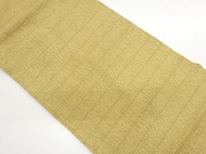 横縞模様織出し名古屋帯